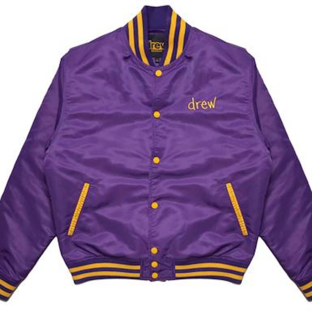 DREW HOUSE - Purple Varsity Coat